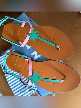 Manebi Canyon Palm Tree Sandals